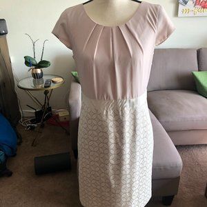 Business dress from Comma in cream